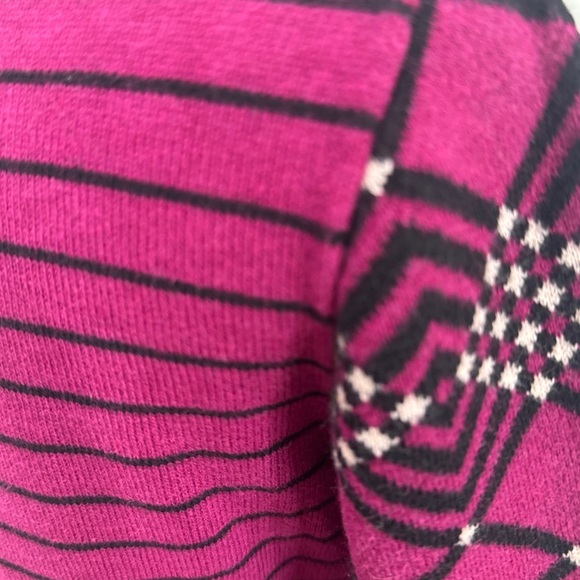 NWOT ANNE KLEIN Women's Argyle Pattern Sweater - Pink - Picture 7 of 12